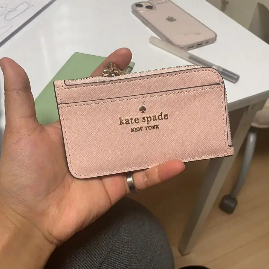 Kate spade 카드지갑(핑크), 새 상품, 30퍼센트 할인