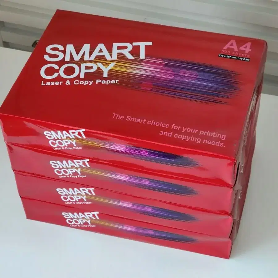 복사지 스마트카피 SMART COPY A4 80GSM 500매X4권