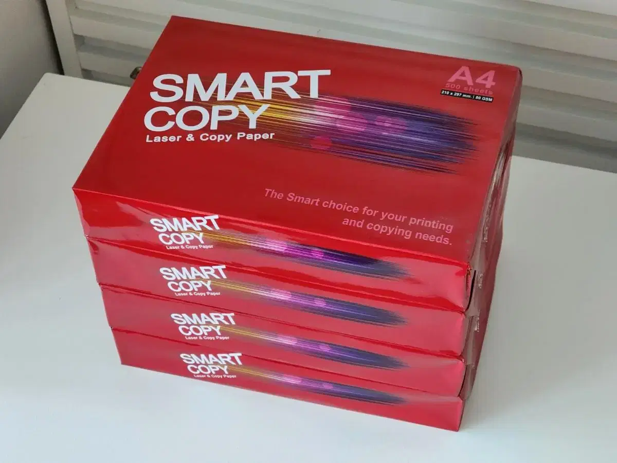 복사지 스마트카피 SMART COPY A4 80GSM 500매X4권