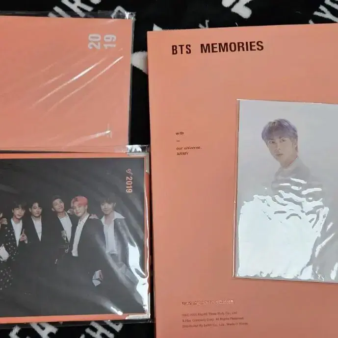 메모리즈 포카포함 2019 2020 방탄 dvd