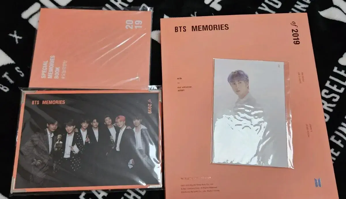 메모리즈 포카포함 2019 2020 방탄 dvd