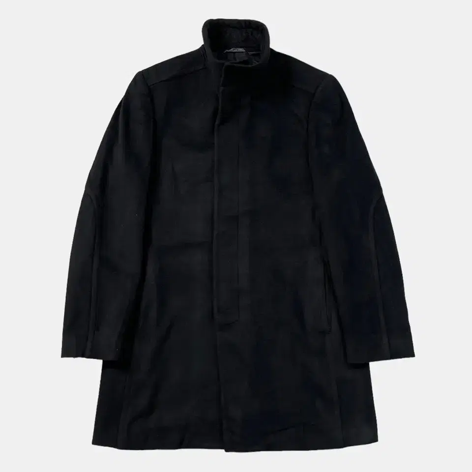 GUCCI stand collar wool single coat