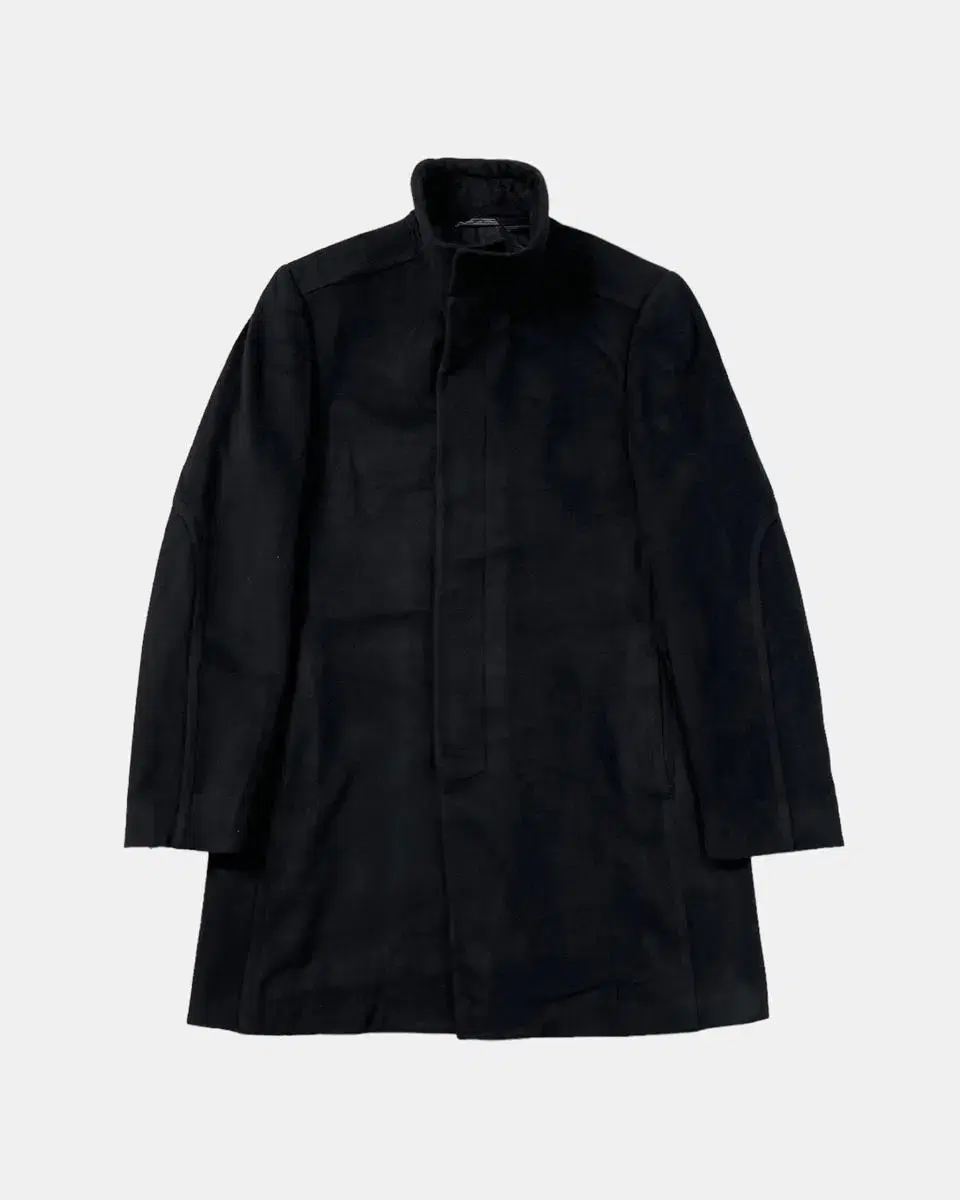 GUCCI stand collar wool single coat