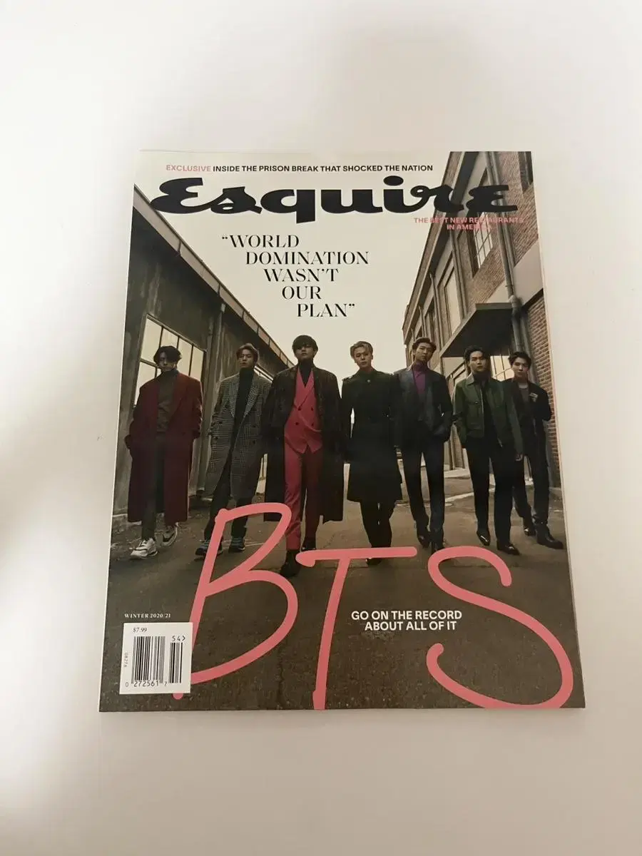 BTS Esquire bangtan magazine