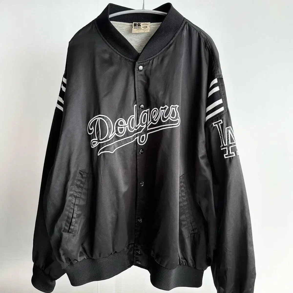 Russell 90s LA Dodgers Poly Shell Varsity Jacket