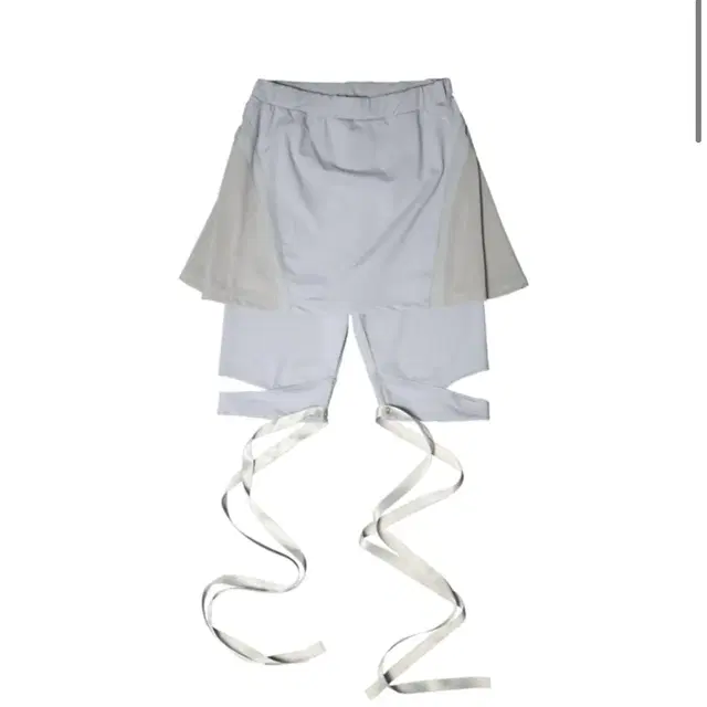 오호스 치마 Flare Skirt Shorts / Grey