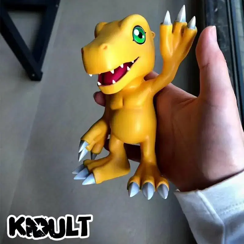 Digimon Kidult Agumon Resin Statues