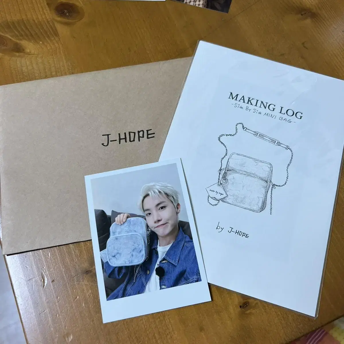 J-HOPE Making Log Photocard Included