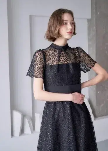 이바나헬싱키 flower ball sequin dress