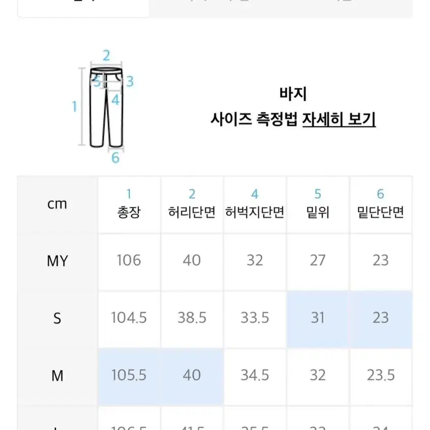 아영상사 화이트 진 새상품