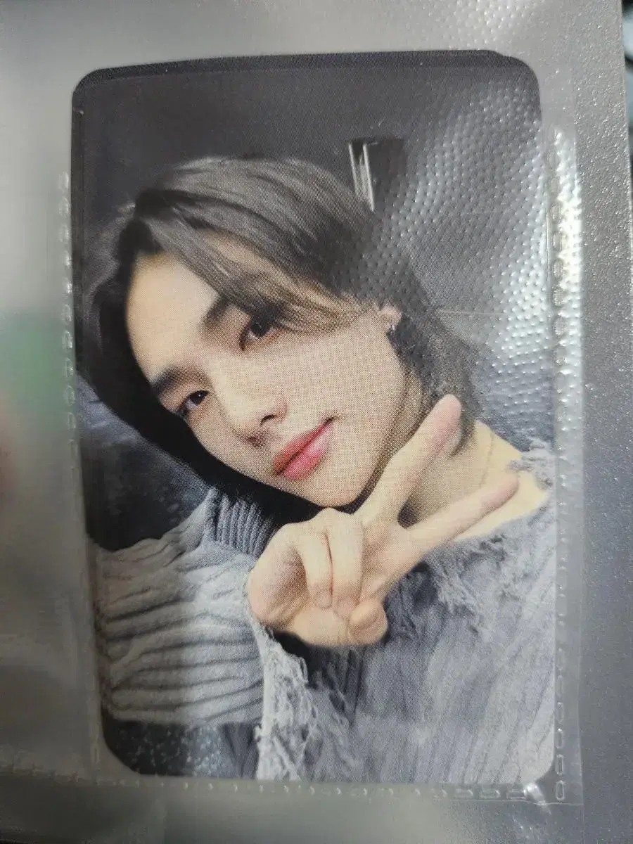 Straykids dome tour Nagoya Knit hyunjin Photocard Pokka