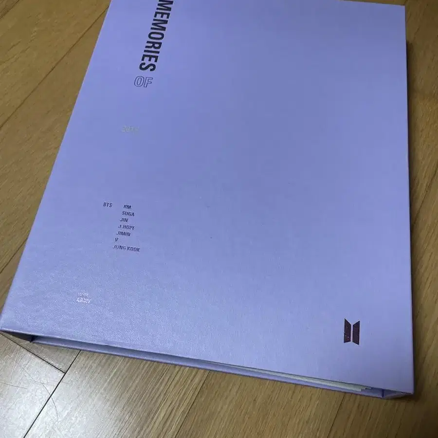 방탄 2018 메모리즈 DVD