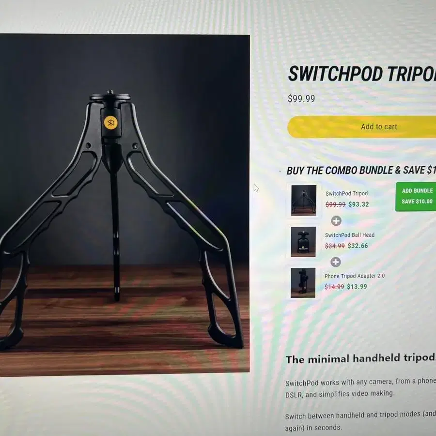 스위치포드 switchpod tripod