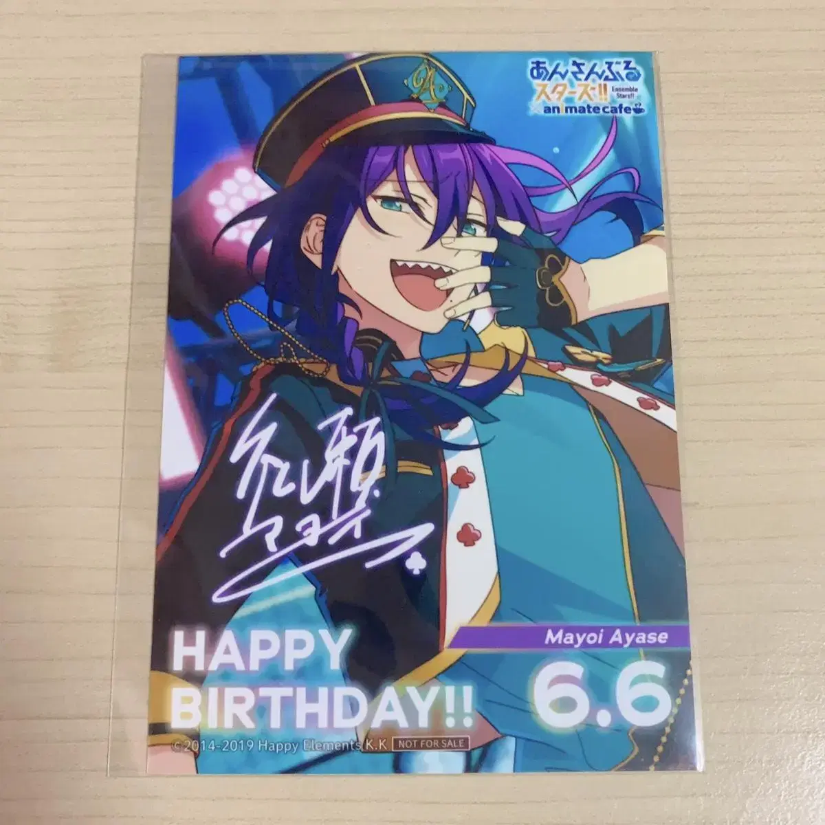 Ayase Mayoi birthday Bromide, colored paper