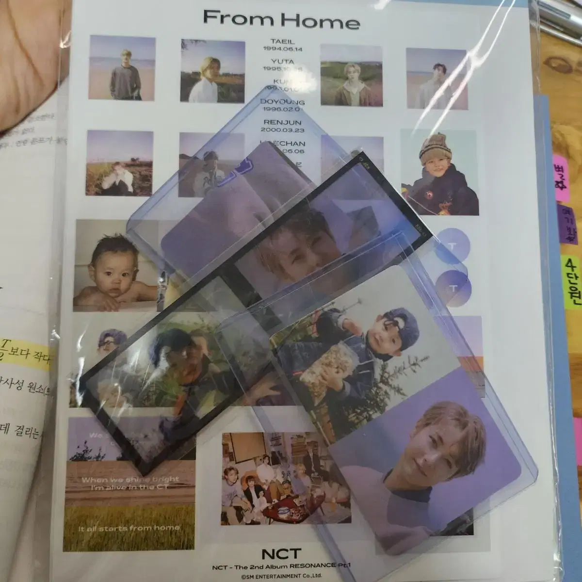 Renjun From Home md sells photo frame deco set