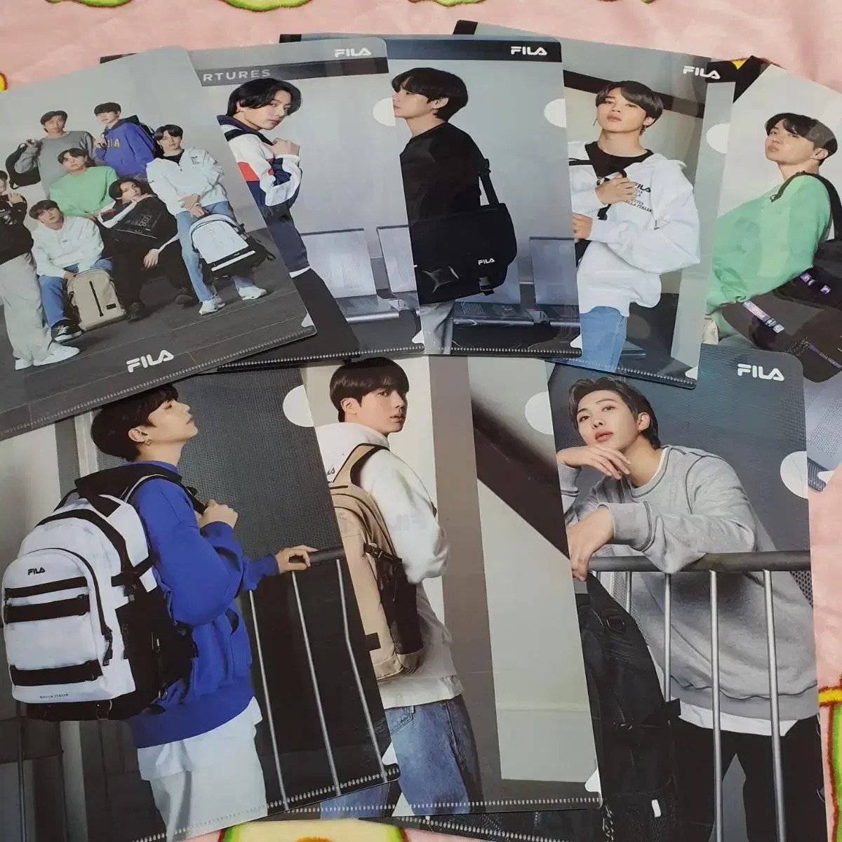 Bangtan Fila L-shaped file