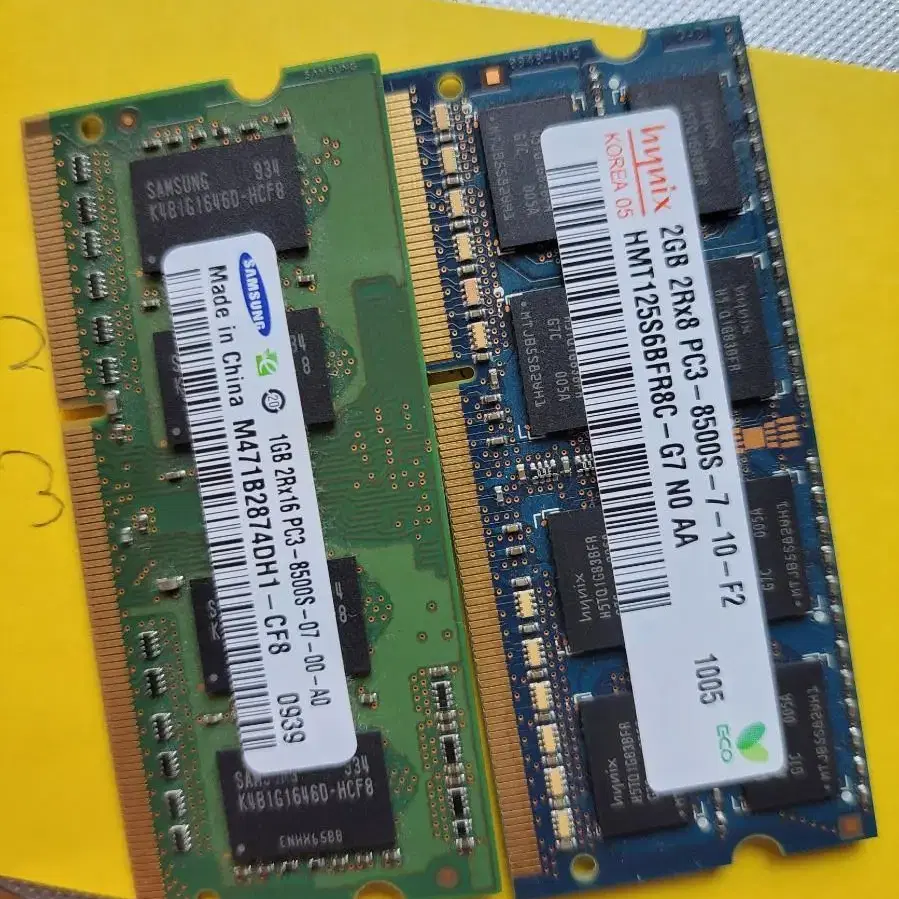 노트북 ddr3 램 2gb,1gb