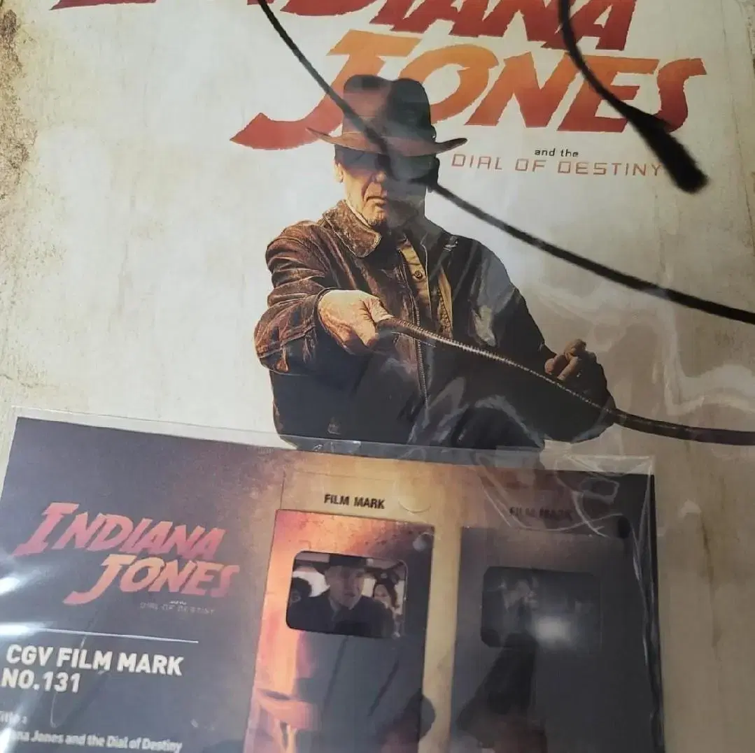 I sell Indiana Jones movie CGV 4DX pre-order benefit 