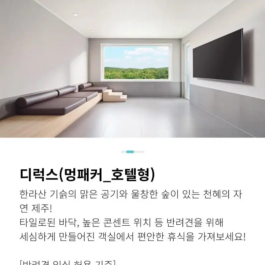 한화리조트 제주 10월 주중 주말 숙박예약가능