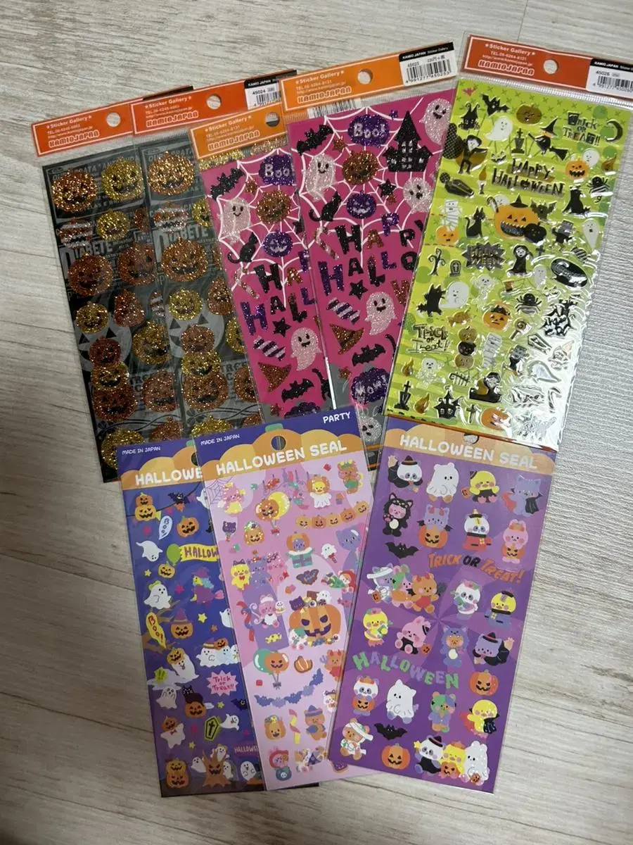 New items bulk kamiojapan gaia gaia halloween sticker sealsticker fei up