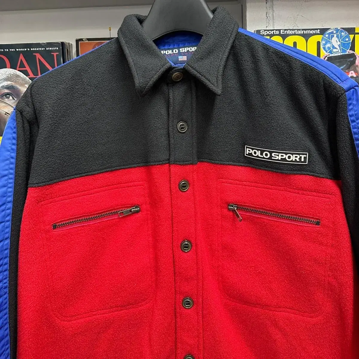 polo sport fleece shirt 폴로스포츠 후리스 셔츠 자켓