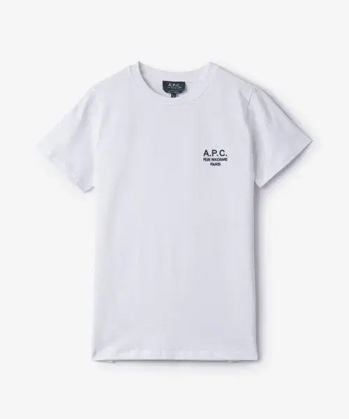 APC Women's Dennis Logo Vahn Sleeve T-Shirt - White