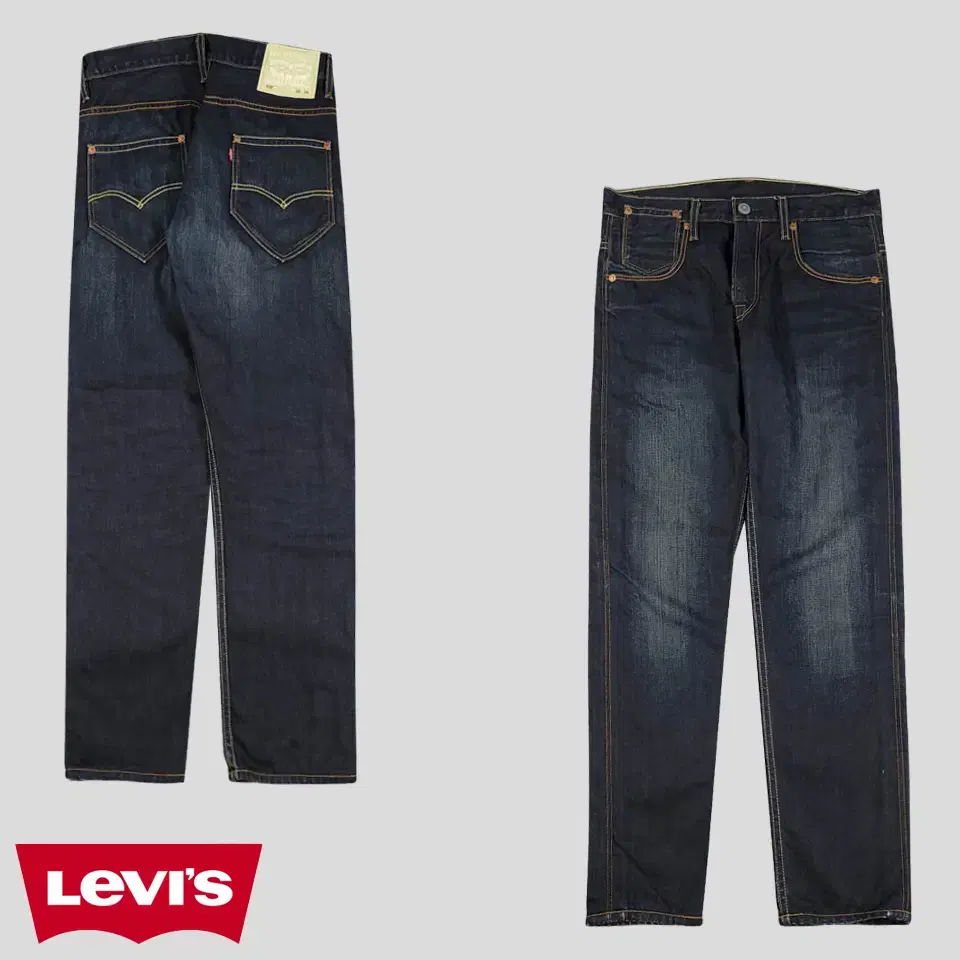 Levi's 508 Jin Blue Wash Indigo Slim Straight Fit Jeans Denim Pants 31