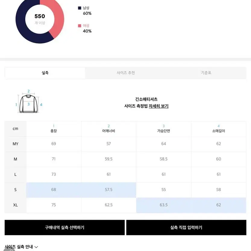 카버낫 레이어드 긴팔티