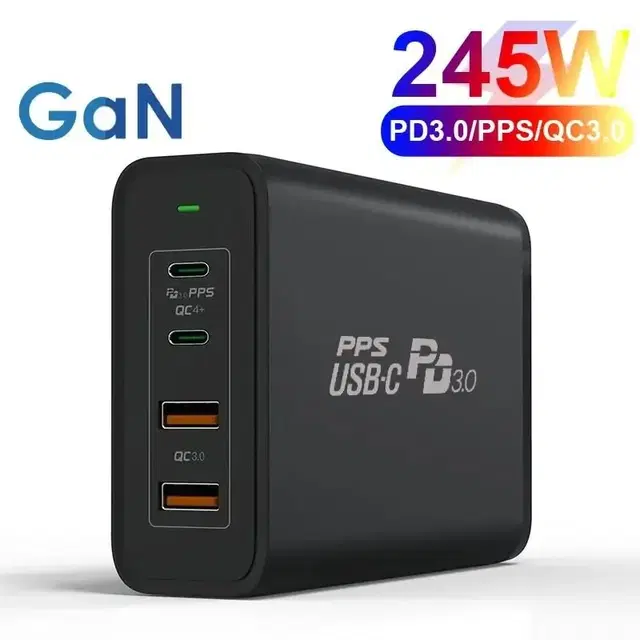 245W GaN PD 충전기 접지 택포