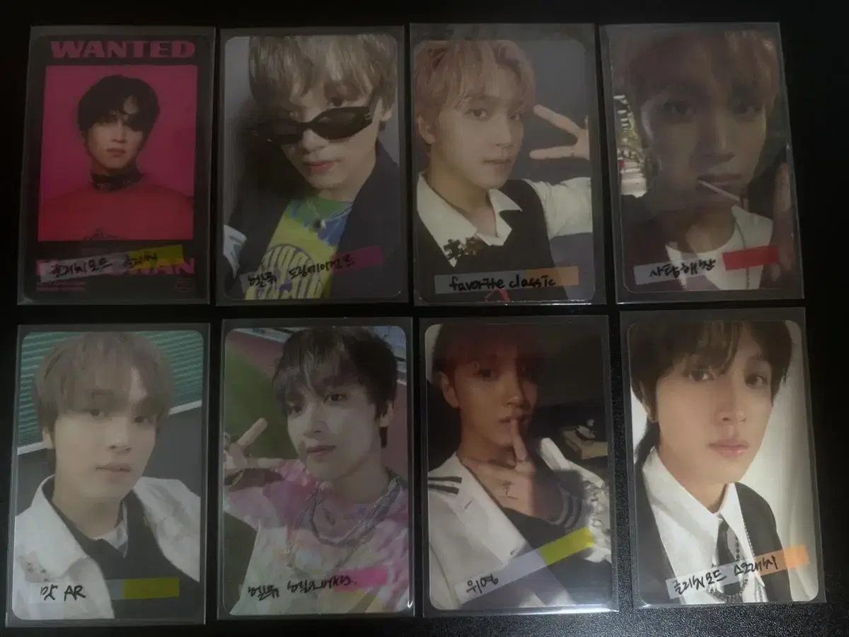 Haechan photocard bulk (Sasang Haechan, Wiyoung Haechan are available)