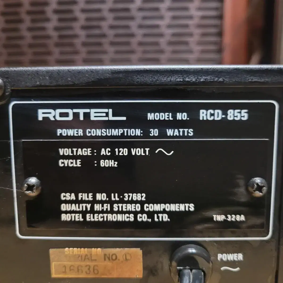 로텔 RCD  855 CDP