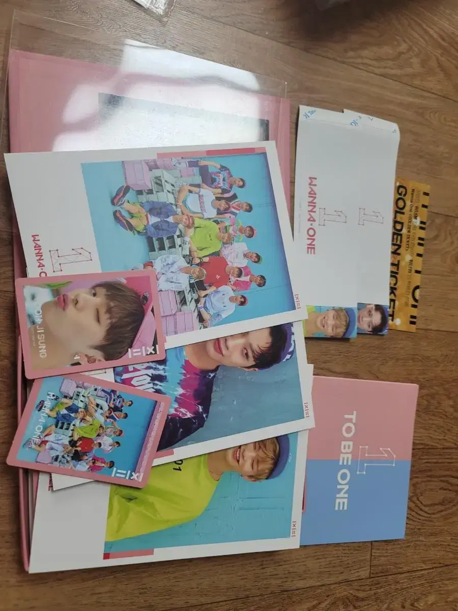 Wanna One unsealed album (all components)