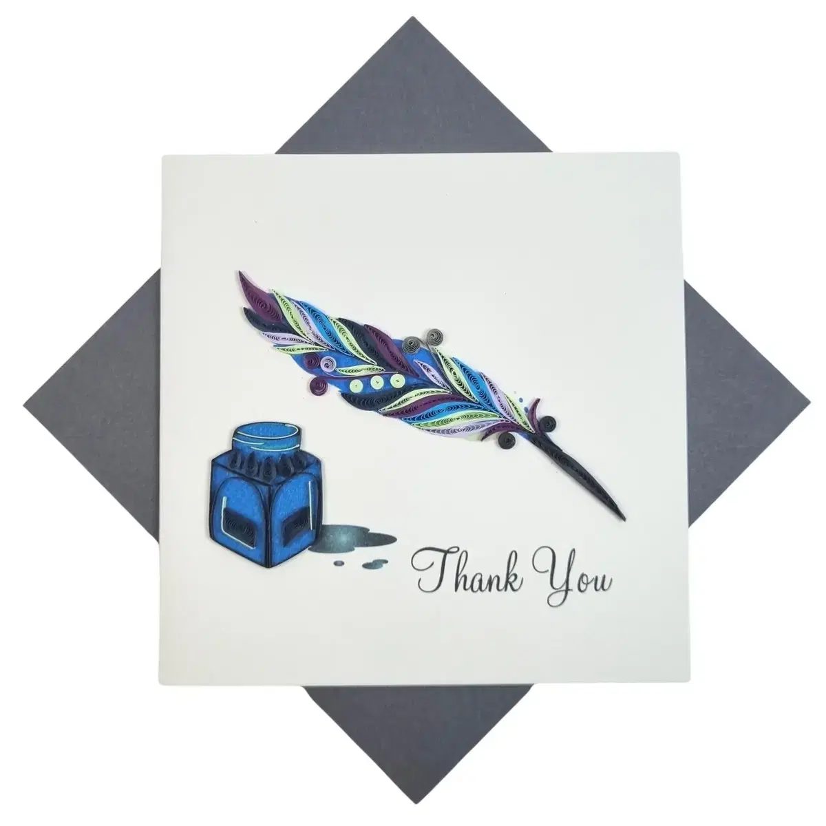 감사장 퀼링 키드 - Thank you quilling card