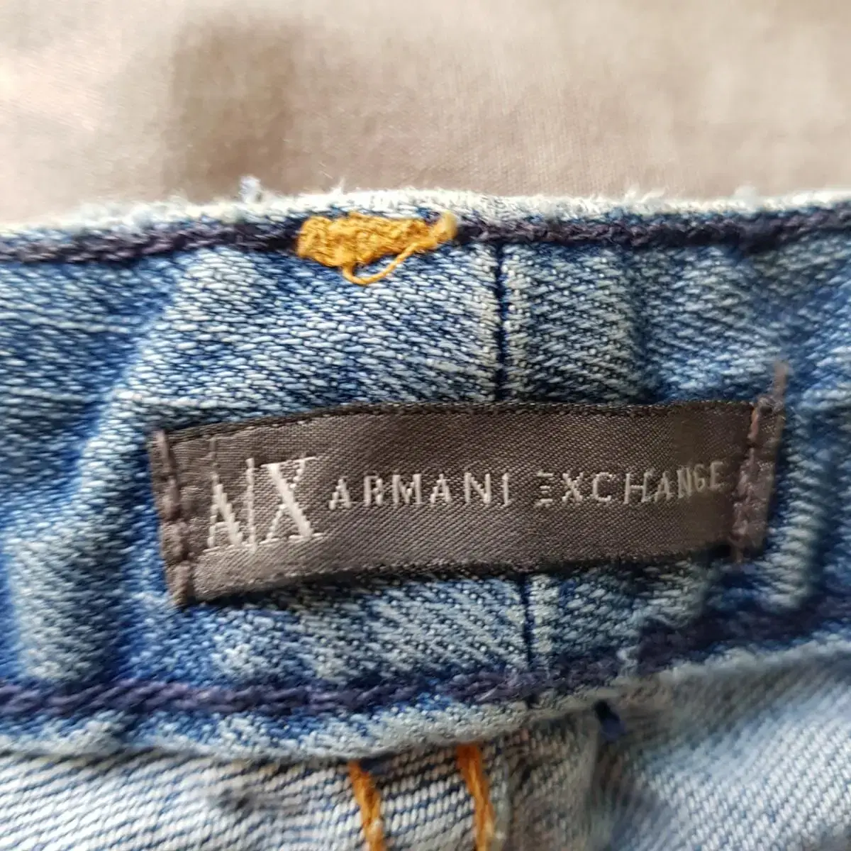 새제품 made in USA ARMANI EXCHANGE 스판 데님팬츠