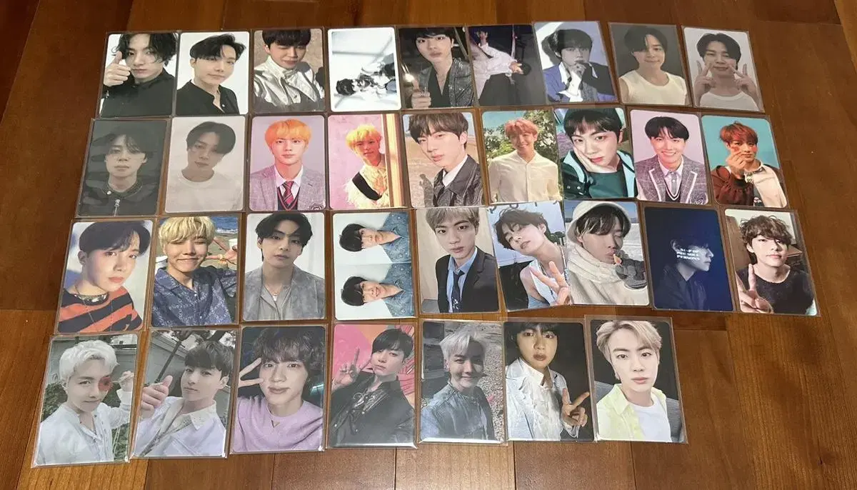 BTS photocard mass namjoon seokjin yoon ki hoseok jimin taehyung jungkook alpo deepdee