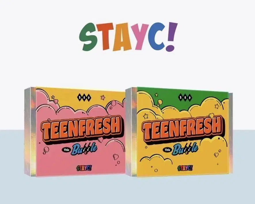 Stayc Teen Fresh Bubbles sealed album WTS