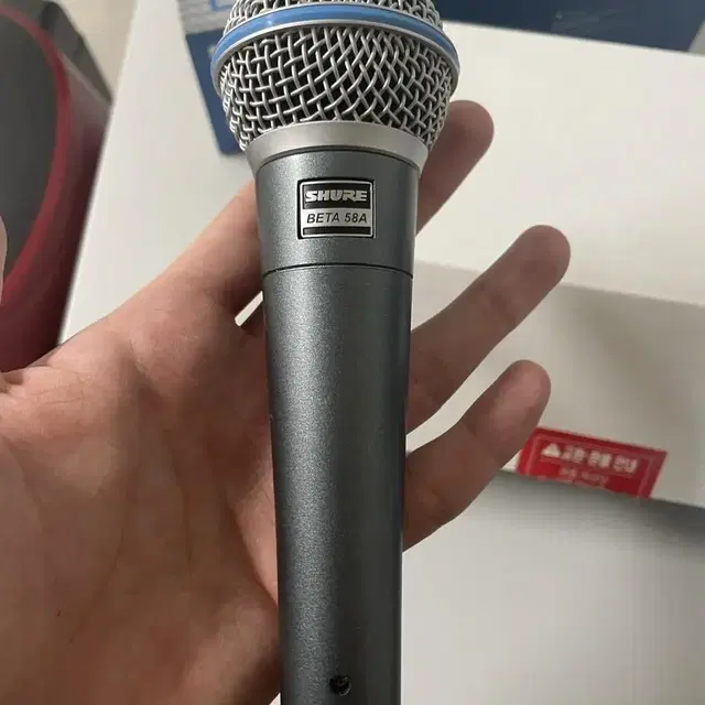 슈어 beta58a shure 거의 새상품 기스x