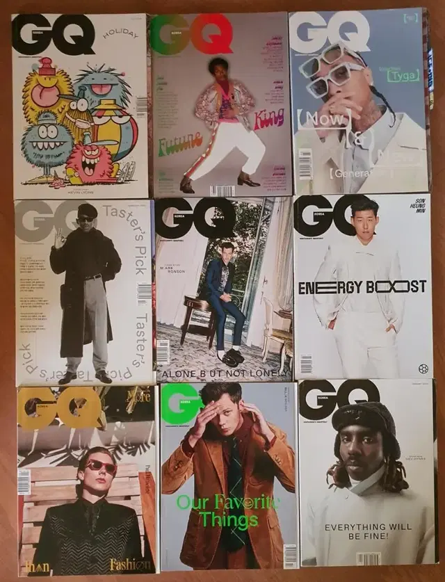 과월호 2019년 GQ 지큐 잡지