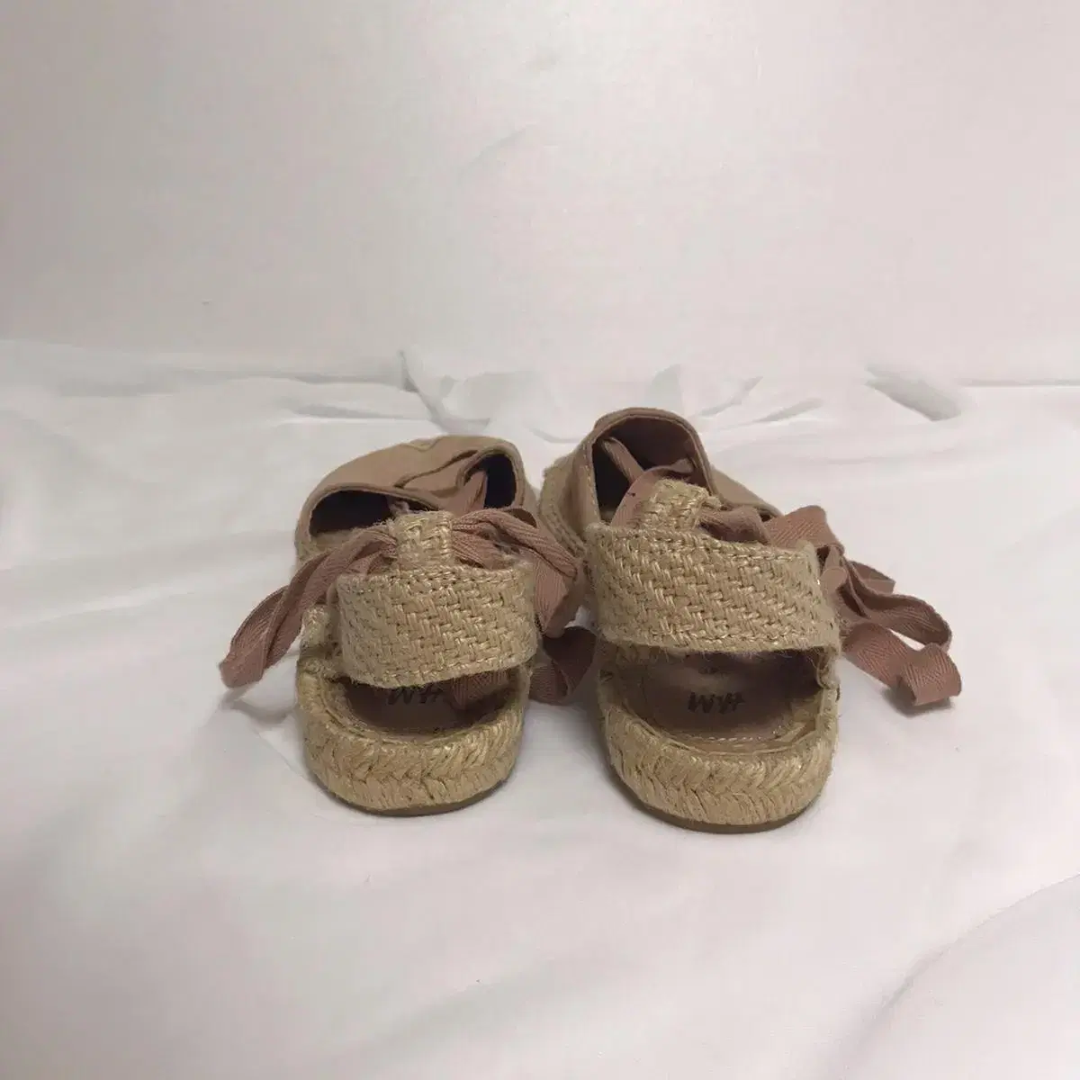 H&M Pink Tie-strap Espadrilles 255