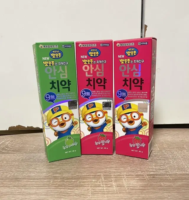 뽀로로는 치카친구 안심치약 80g