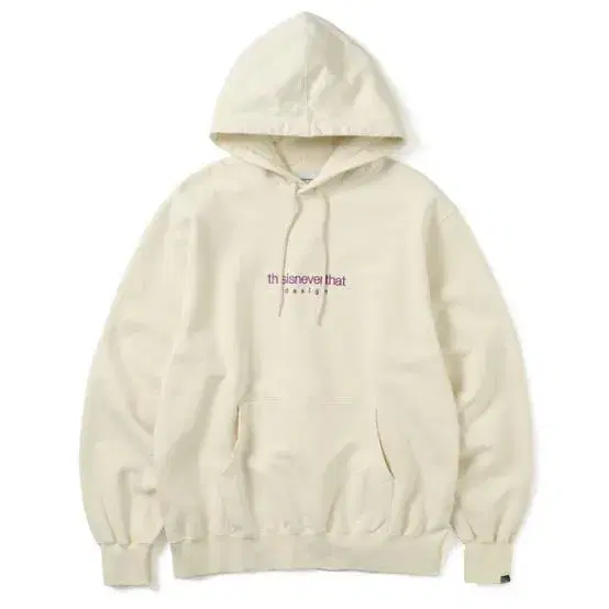 디스이즈네버댓 L-Logo Hoodie Ivory M사이즈