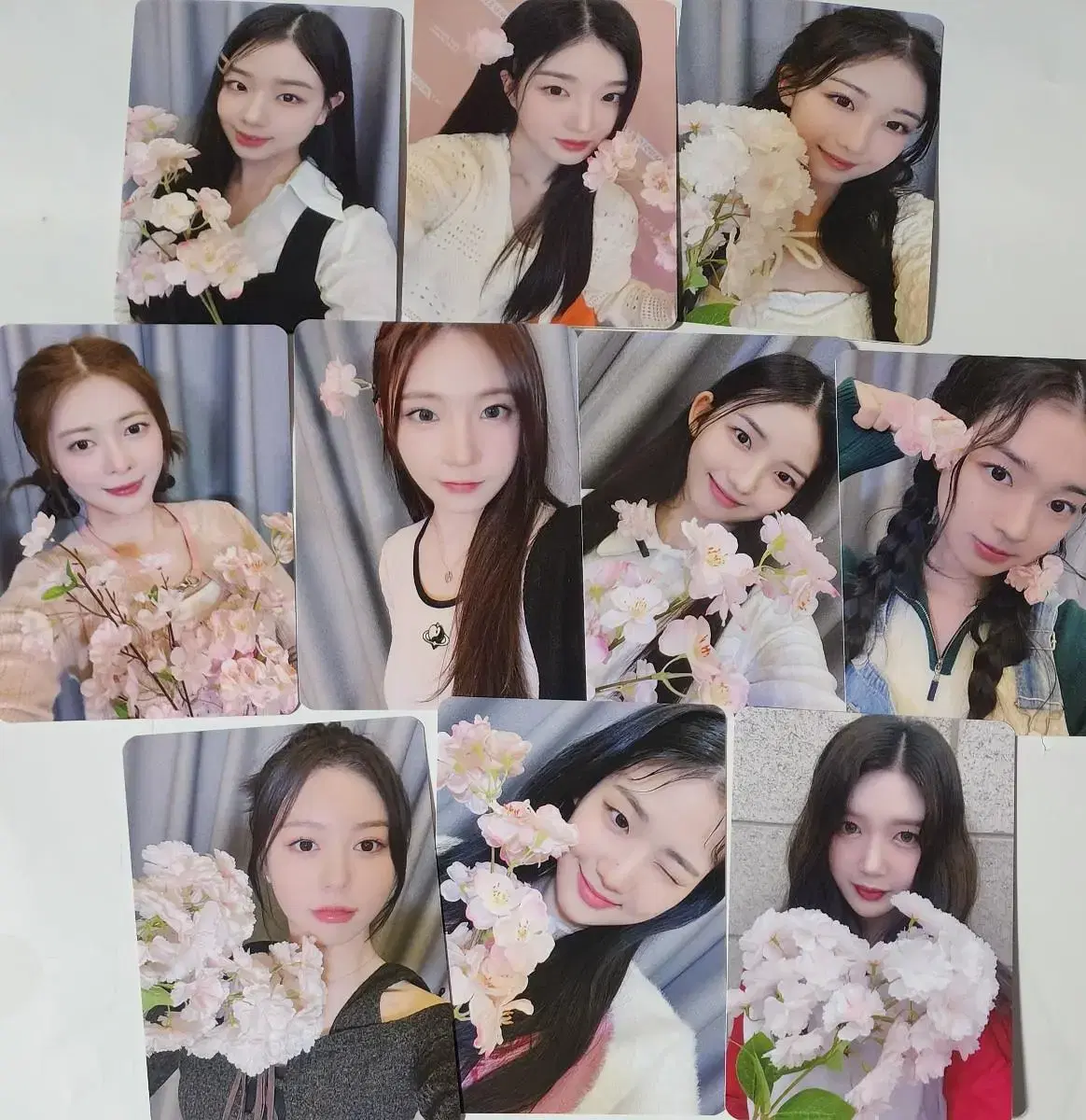 Triples unreleased photocard 10 types full set triples