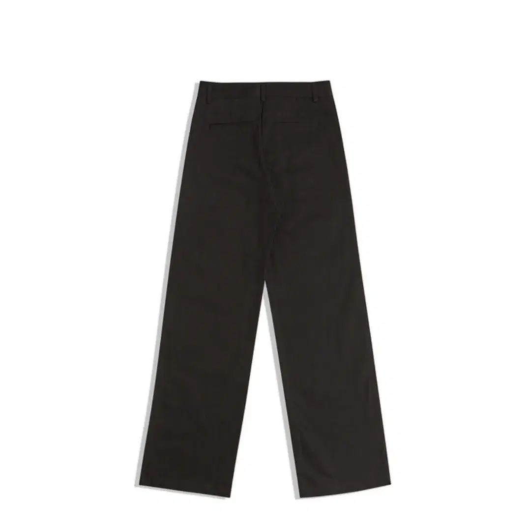 블렘토 DRY TEXTURE POCKETS BLACK WIDE PANTS