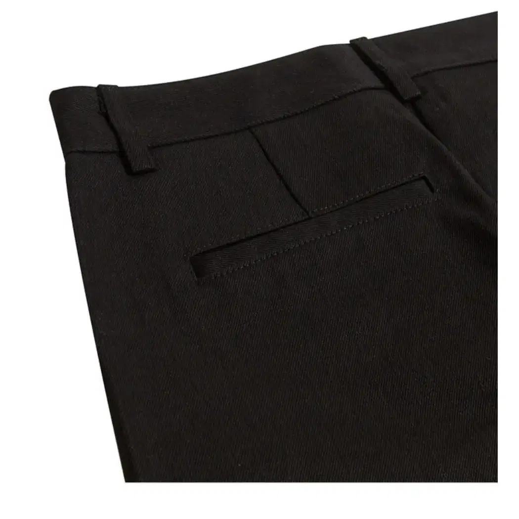 블렘토 DRY TEXTURE POCKETS BLACK WIDE PANTS