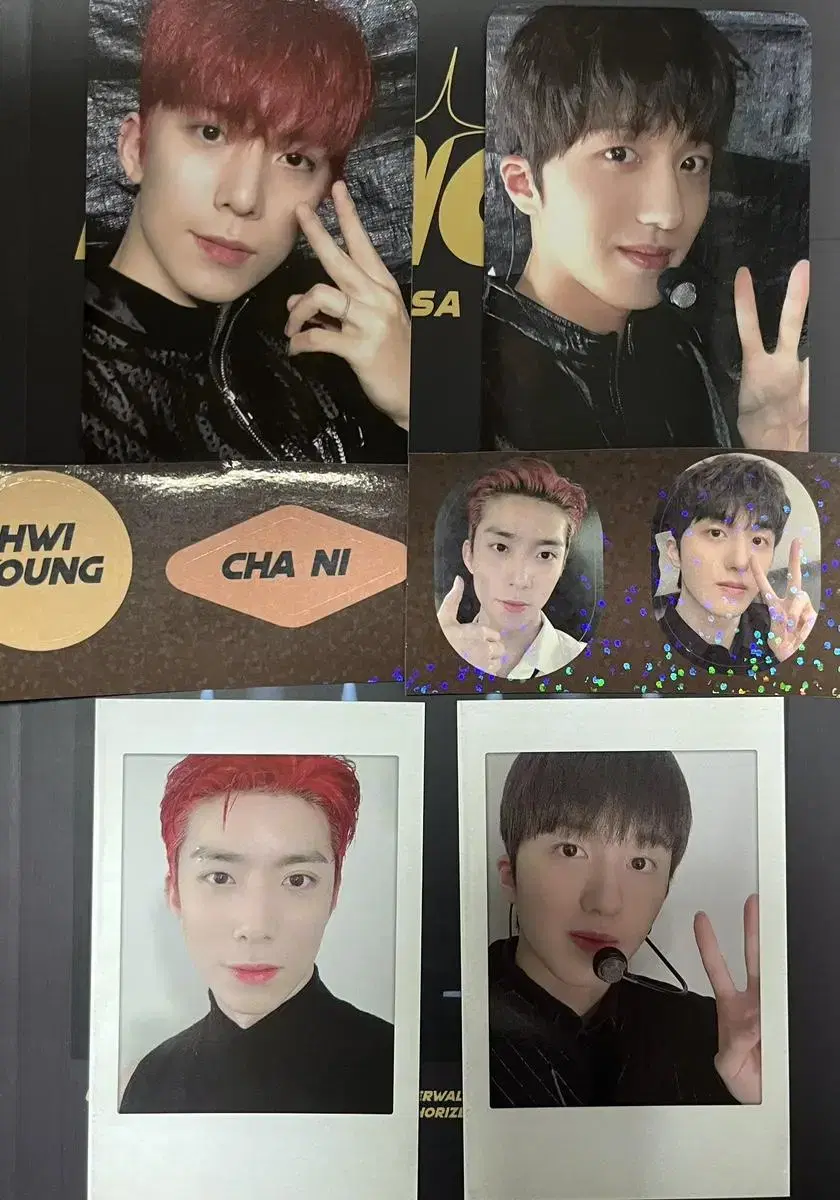 SF9 wonderwall mijoo tour photocard.sticker wts hwiyoung chani