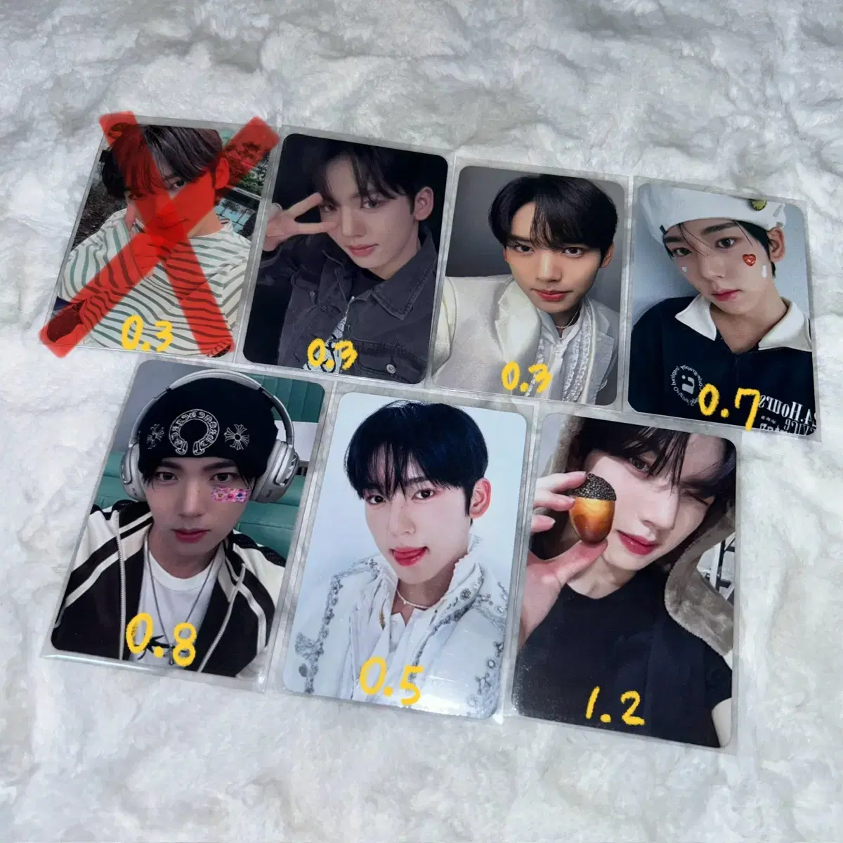 ZB1 photocard wts kim jiwoong jang hao sung hanbin seok matthew han yujin