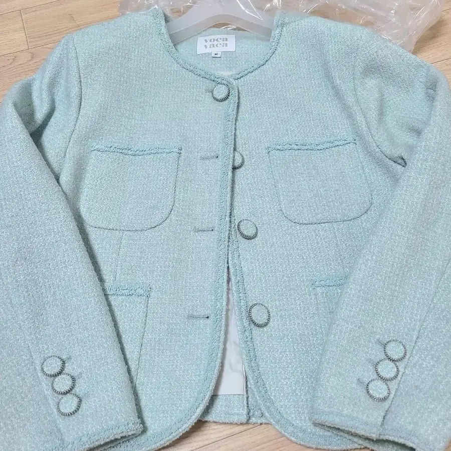 보카바카 Maremma Tweed Jacket_Mint