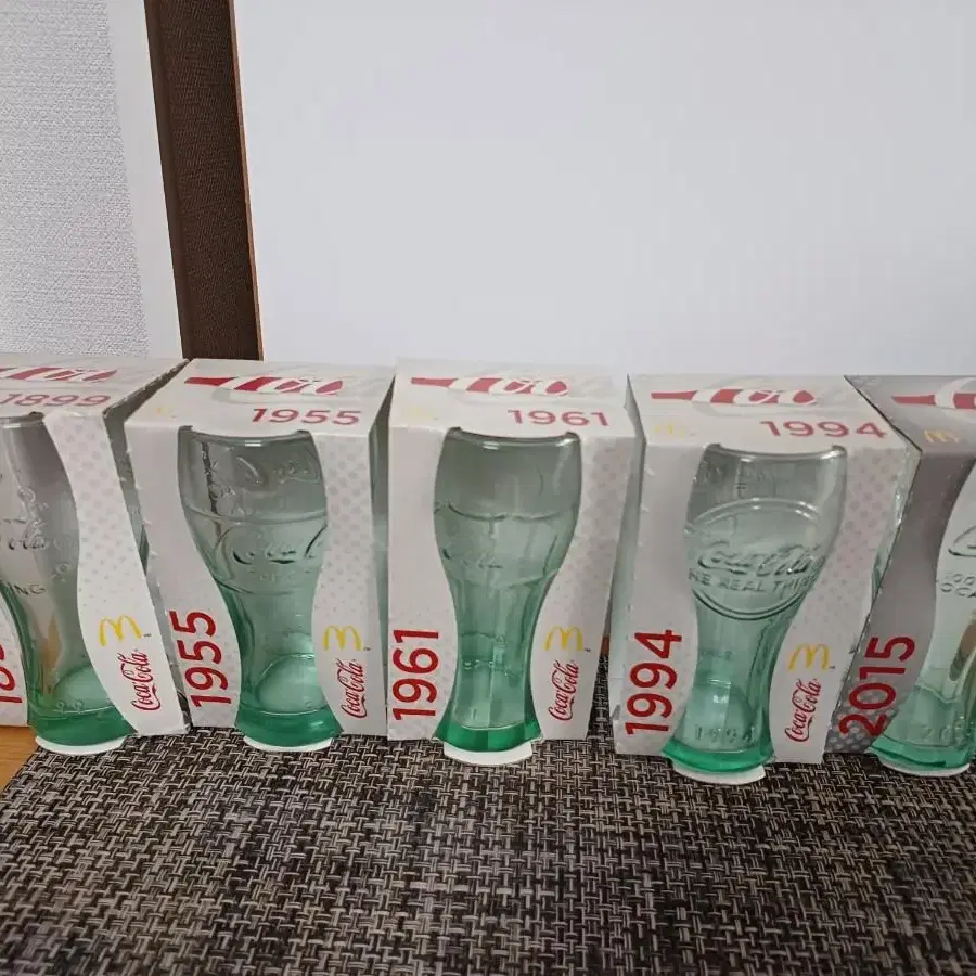 맥도날드 한정판 코카콜라유리컵