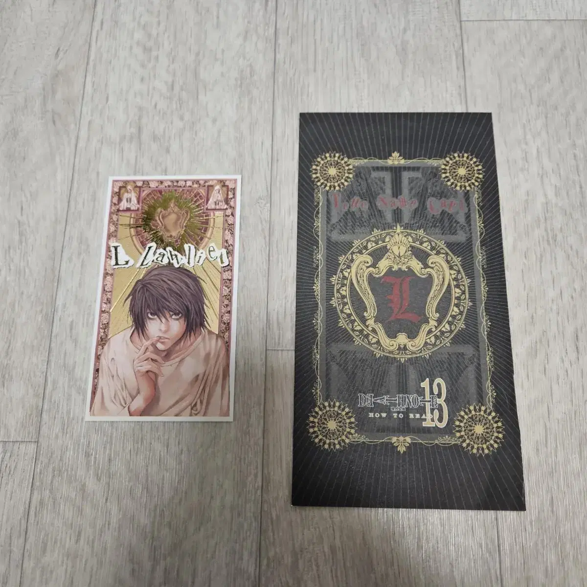 Death Note l Lowlight name card