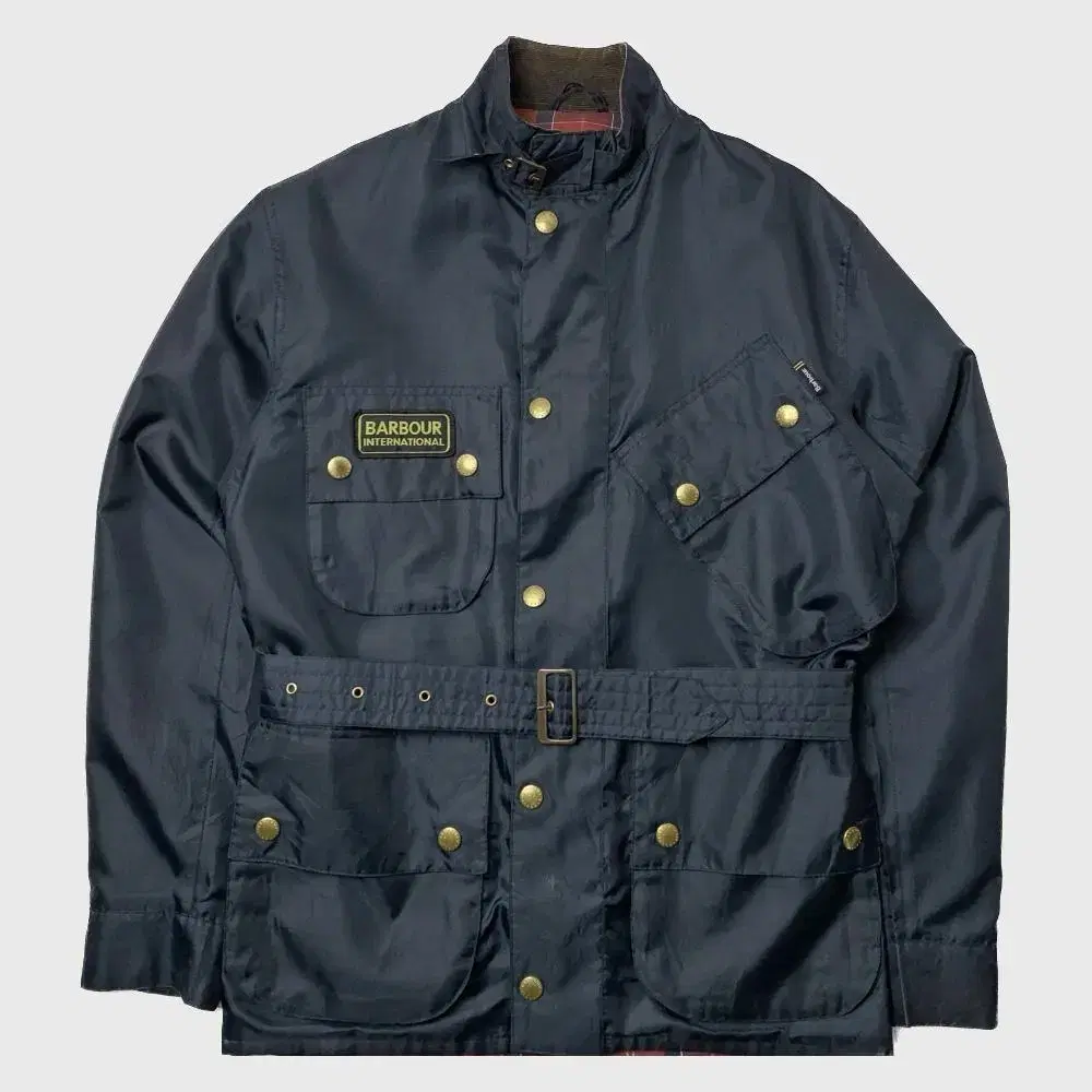 (S) Barbour International A7 Belted Jacket